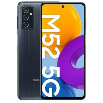 Samsung Galaxy M52 5G Dual Sim 128GB Zwart C Grade, Telecommunicatie, Mobiele telefoons | Samsung, Gebruikt, Overige modellen