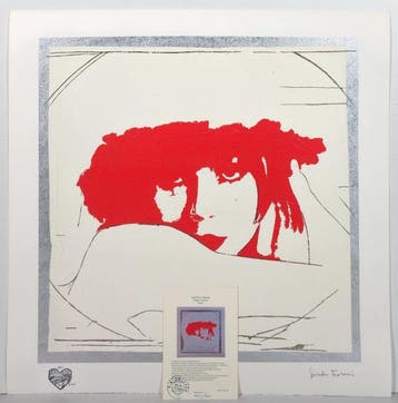 Giosetta Fioroni (1932) - Doppio liberty Rosso