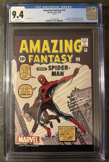Amazing Fantasy - Spider-man #15 Replica. Walmart Edition., Nieuw