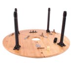 ViaMondo Premium Tafel Redondo Bamboe, Ophalen of Verzenden, Nieuw