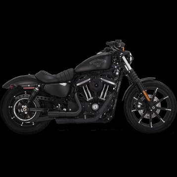 Vance & Hines HD Sportster 04-22 Mini Grenades Black PCX, Ophalen of Verzenden, Nieuw