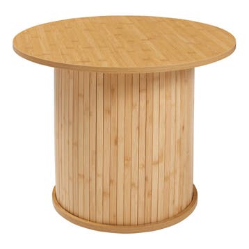 Bijzettafel Ledepid ronde tafelblad naturel 45x60 cm [en.cas, Huis en Inrichting, Verzenden, Nieuw