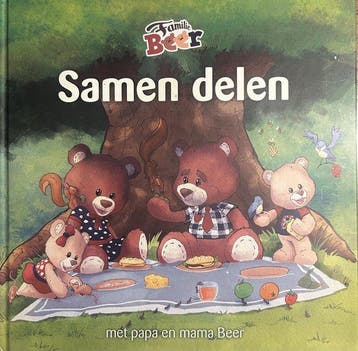 Familie Beer samen delen met papa en mama Beer 8719323682757, Boeken, Verzenden, Gelezen, Marieke Reehoorn
