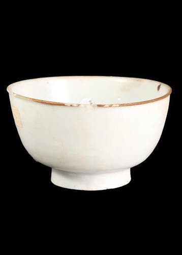 Chinees Keramiek Bowl uit het Vung Tau-scheepswrak (Zonder
