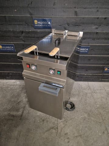 Friteuse | Ambach | dubbel | elektrische | RVS | 400V |, Nieuw in verpakking, Fornuis, Frituur en Grillen