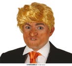 Geert Wilders / Trump pruik, Hobby en Vrije tijd, Feestartikelen, Verzenden, Nieuw, Feestartikel