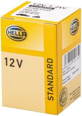 Hella Standard B8.5d, 12V1,2W, Verzenden, Nieuw