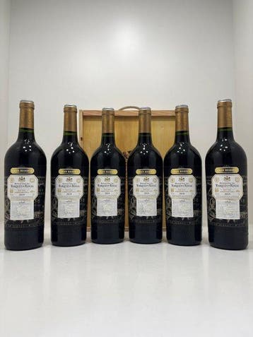 2019 Marqués de Riscal - Rioja Gran Reserva - 6 Flessen, Verzamelen, Nieuw