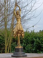 chiparus - sculptuur, groot formaat dancing woman ,,miss