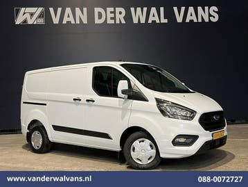 Ford Transit Custom | 2.0 TDCI L1H1 Euro6 Airco | Navigatie, Gebruikt, Euro 6, Wit, Dealer onderhouden