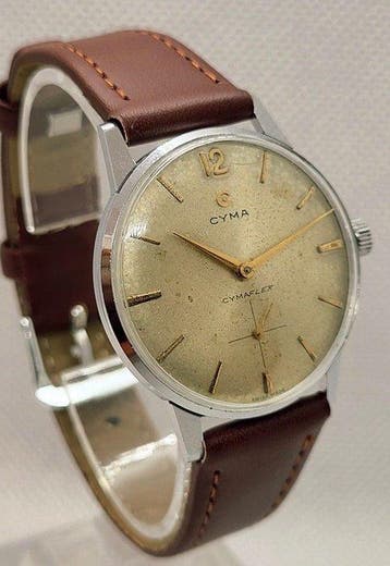 Cyma - Zonder minimumprijs - 1-2382 5006 - Heren - 1950-1959, Nieuw
