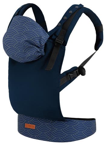 Momi Collet Navy Blue Ergonomische Draagzak, Kinderen en Baby's, Babydragers en Draagdoeken, Verzenden, Nieuw