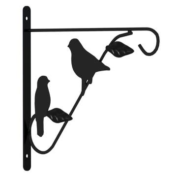 vidaXL Hangmandbeugels 4 st staal zwart, Tuin en Terras, Verzenden, Nieuw