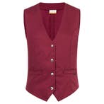 GGM Gastro | KARLOWSKY | Dames Gilet Lena - Bordeaux - Maat:, Verzenden, Nieuw