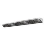 GGM Gastro | Wandafzuigkap RVS - 900mm diep - 4400mm - |, Wandschouwkap, Verzenden, Nieuw, Inbouw