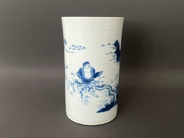 Blauw-witte - Porselein - China - 20e eeuw, Antiek en Kunst