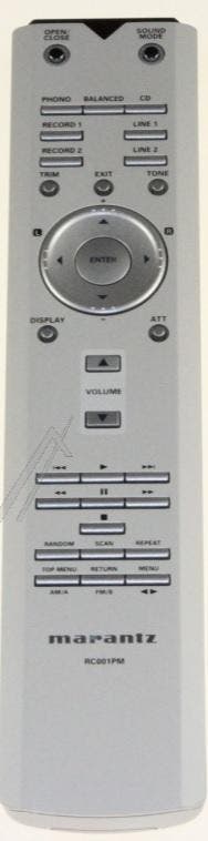 Afstandsbediening Marantz rc001pm, Ophalen of Verzenden, Nieuw, Origineel