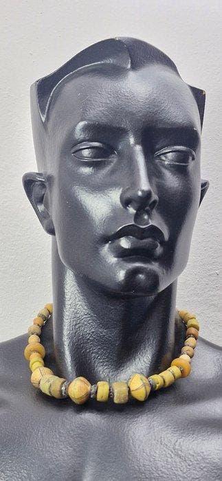 West-Afrikaanse kralen - halsketting