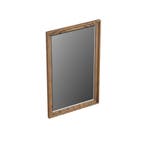 Spiegel Forzalaqua Reno 50x2x80 Cm Eiken Castle Brown, Ophalen of Verzenden, Nieuw