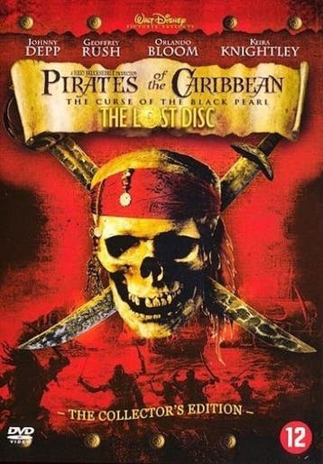 dvd film box - Pirates Of The Caribbean: The Curse Of The..., Cd's en Dvd's, Verzenden, Zo goed als nieuw