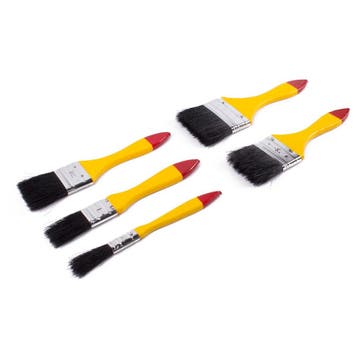 Benson Verfkwast set plat - 5 maten - blisterverpakking -..., Doe-het-zelf en Verbouw, Schildersmaterialen, Ophalen of Verzenden