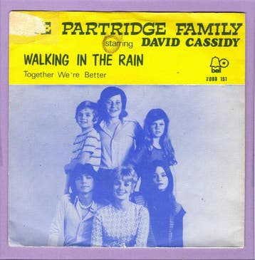 Partridge Family, David Cassidy – Walking In The Rain / Toge, Cd's en Dvd's, Vinyl Singles, Ophalen of Verzenden, Nieuw in verpakking