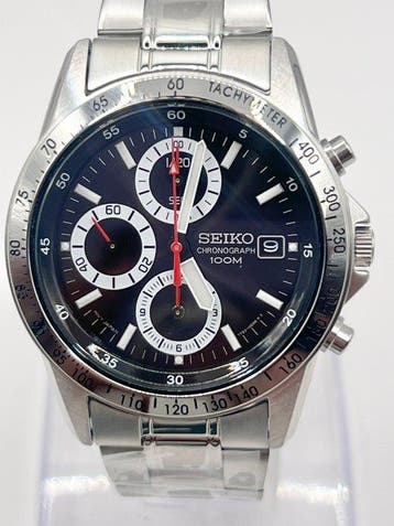 Seiko - Chronograph - Zonder minimumprijs - SND371P1 - Heren