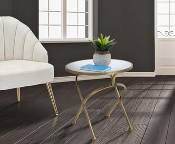 TAFEL GLAM MAT CM Ø 50,5X50 - 1424910000, Ophalen of Verzenden, Nieuw