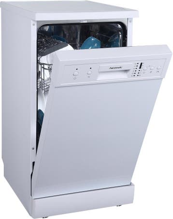 Hanseatic HG4585E97636W - Vrijstaande Vaatwasser - 45 cm - 9, Witgoed en Apparatuur, Ophalen of Verzenden, Nieuw, 85 tot 90 cm