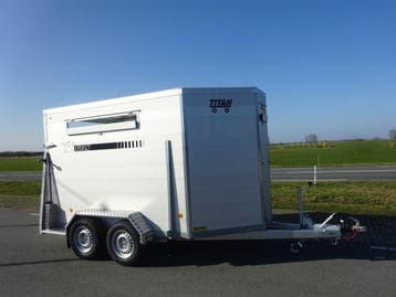 NIEUWE Titan T2785-2 L afm. 353x181x193cm 2700kg, Ophalen, Nieuw, Aluminium, Overige typen