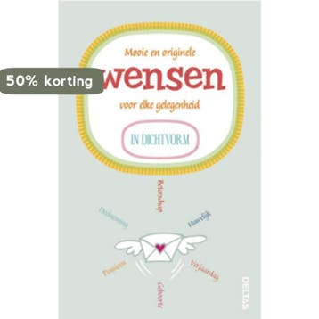 Mooie en originele wensen voor elke gelegenheid in dichtvorm, Verzenden, Zo goed als nieuw, Sandrine Lambert