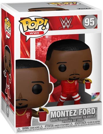 Funko Pop! - WWE Montez Ford #95 | Funko - Hobby Artikelen, Verzenden, Nieuw