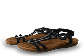 Blue Box Sandalen in maat 38 Zwart, Kleding | Dames, Blue Box, Verzenden, Zwart, Sandalen of Muiltjes
