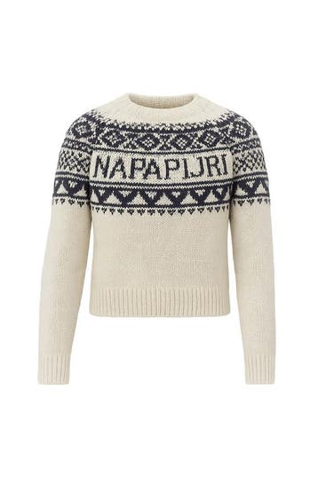Napapijri Trui in maat XS Wit, Kleding | Dames, Napapijri, Verzenden, Zo goed als nieuw, Wit