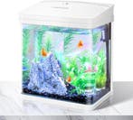 Aquarium Kit - 23x16x27.5 cm - 7L - Wit - Nobleza, Dieren en Toebehoren, Vissen | Aquaria en Toebehoren, Verzenden, Zo goed als nieuw