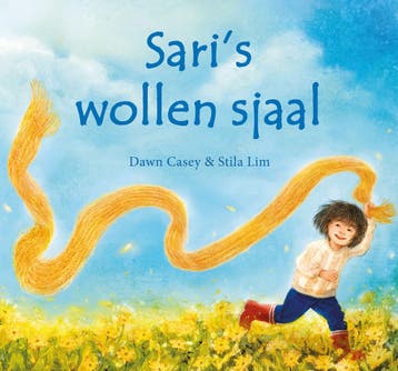 SariS Wollen Sjaal | Dawn Casey | Nieuw, Ophalen of Verzenden, Nieuw, Dawn Casey