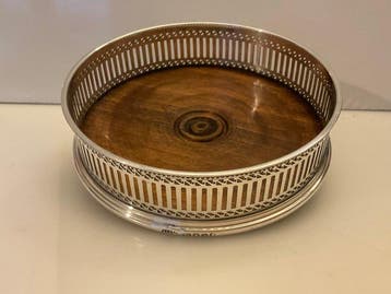 A . Chick & Sons Ltd - Flessenonderzetter - Sterling zilver, Antiek en Kunst