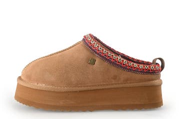Nelson Pantoffels in maat 37 Cognac, Overige kleuren, Verzenden, Zo goed als nieuw, Nelson
