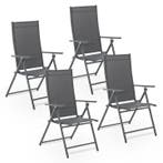 Tuinstoel / Kampeerstoel Calena - Set van 4 - Opvouwbaar - V, Tuin en Terras, Tuinstoelen, Verzenden, Nieuw