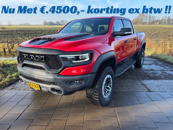 2021 Ram TRX 6.2L V8 Supercharged, Auto's, Dodge, Te koop, Automaat, SUV of Terreinwagen, Benzine, Vierwielaandrijving, Rood, Met garantie (alle)