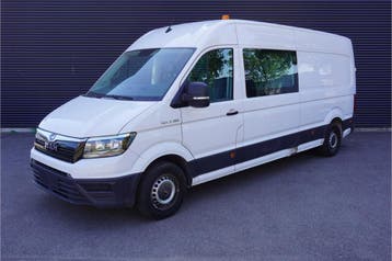 MAN TGE 180pk Automaat L4H3/L3H2 Dubbele cabine Navigatie Tr, Automaat, Gebruikt, MAN, Wit