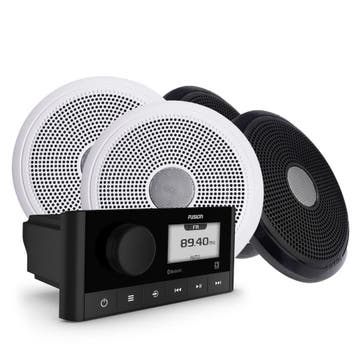Fusion Marine RA60 boot audio set met 4 XS-F65CWB 6,5 Inch 2, Ophalen of Verzenden, Nieuw