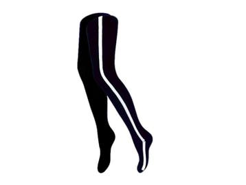 Kindermaillot - Streep - Zwart/Wit, Verzenden, Nieuw