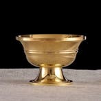 Offerschaaltje Koper – Diameter 5,7 cm, Verzenden, Nieuw, Oosters, Goud