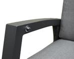 Dallas lounge tuinstoel verstelbaar antraciet, Tuin en Terras, Tuinstoelen, Ophalen of Verzenden, Nieuw