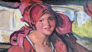 Evdokim Alekseevich Egorov (1832-1891) - Portrait of a woman