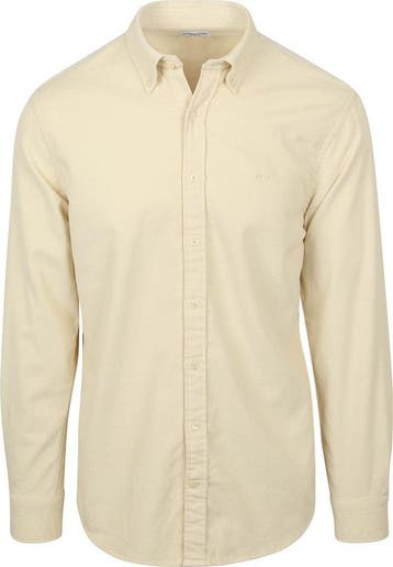 McGregor Overhemd Corduroy Ecru maat 3XL Heren, Kleding | Heren, Overhemden, Verzenden, Nieuw, Wit, McGregor