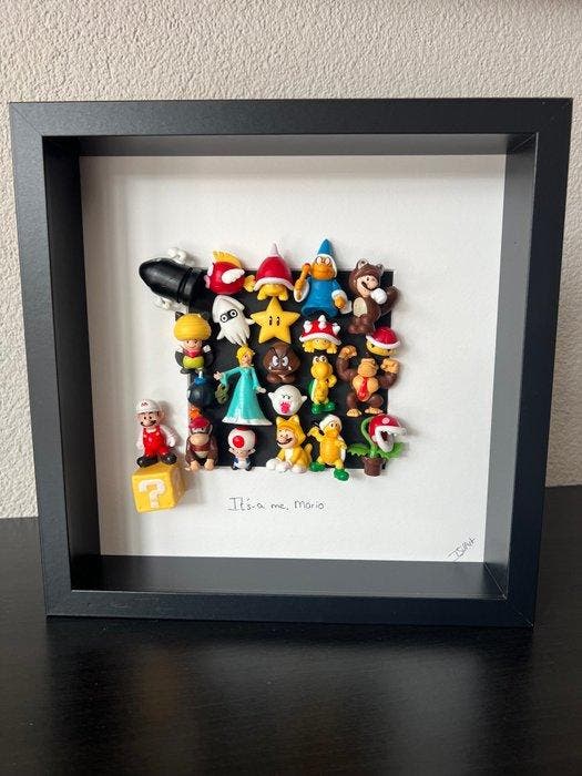 ISV Art - Framed Art - Super Mario - It’s-a me, Mario!, Antiek en Kunst, Kunst | Schilderijen | Modern