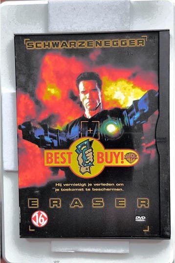 DVD Eraser 1996 James Caan Vanessa L. Williams Chuck Russell, Cd's en Dvd's, Dvd's | Actie, Verzenden, Nieuw in verpakking