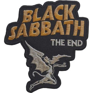 Black Sabbath - The End - patch officiële merchandise, Ophalen of Verzenden, Nieuw, Kleding